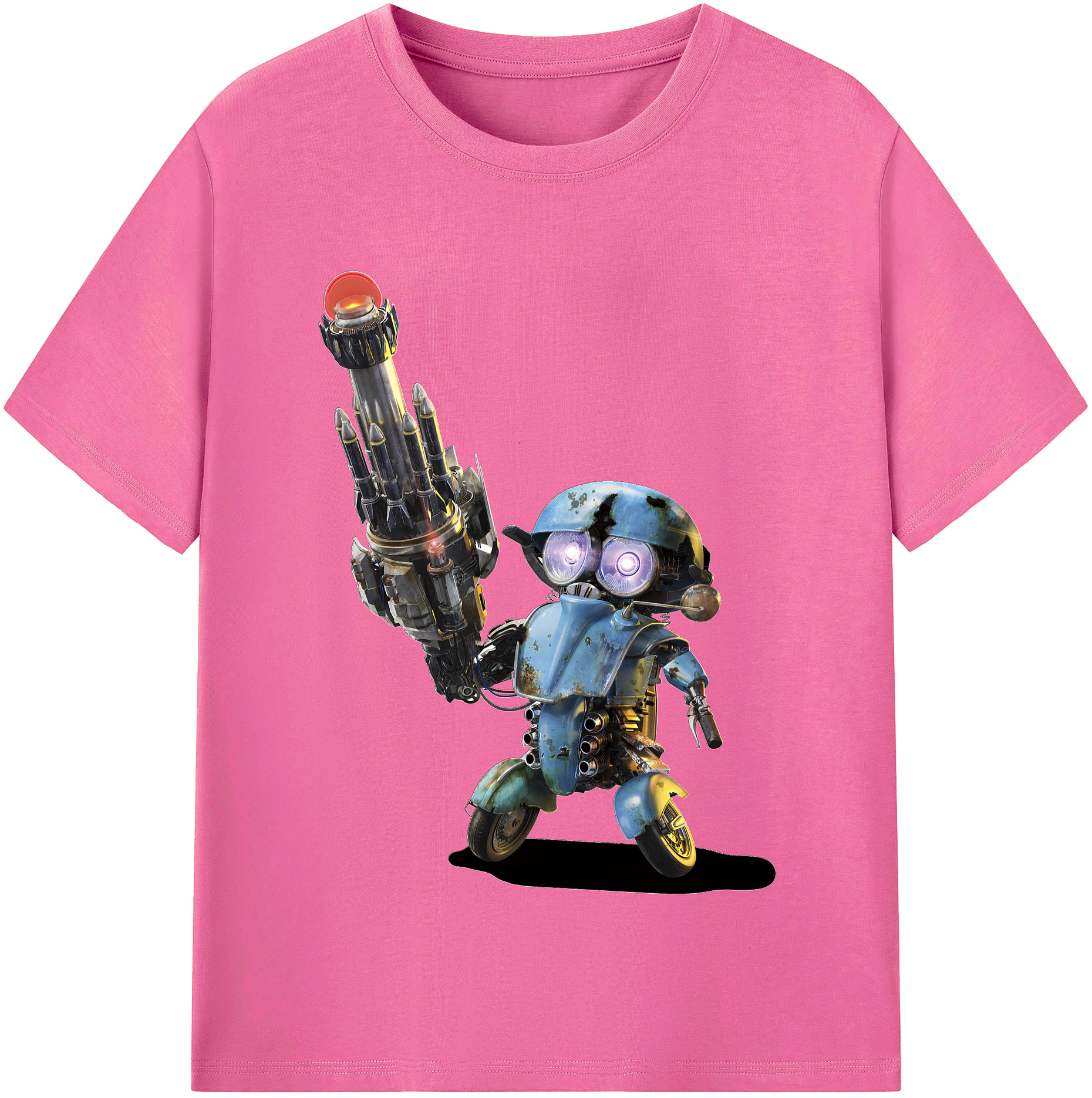（画像用） Transformers トランスフォーマー レディースカジュアルプリントTシャツ（綿100％）